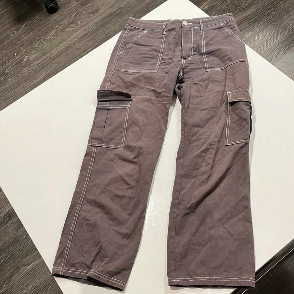 Grey full tilt cargo pants size small